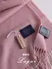 Versão avançada ~ versão lã de cordeiro! Cachecol de Lã Merino Australiana Cor Sólida Inverno Novo Estilo Cachecol para Casal