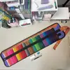 Suministro Exclusivo Transfronterizo de Lápices de Colores de 50 Colores, Set Enrollable de Lápices de Colores de Alta Calidad para Estudiantes, Set Enrollable para Dibujo Artístico, De Madera