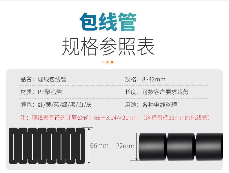 PE包线管整卷批发