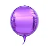 Ventas Directas Transfronterizas Globos Redondos de Papel de Aluminio 4D de 50 Pulgadas 60 Pulgadas 22 Pulgadas Tema de Cumpleaños Fiesta Globos Decorativos de Papel de Aluminio