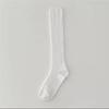 Calcetines Grues de Aguja para Pantorrilla Estilo Miu de Dongdaemun Calcetines de Felpa Lana Tejida Simples Estilo Ballet Color Sólido Calcetines Largos para Mujer