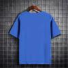 Playera de Lino Algodón para Hombre Verano Suelta Cuello Redondo Manga Corta Top Color Sólido Camiseta Básica Camiseta Casual Simple para Hombre Joven