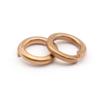 GB93 Arandela de resorte de cobre rojo, junta redonda de bronce, tornillo, arandela de metal, mesón M2M2.5M3-M20