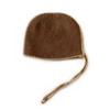 Chapéu Infantil Simples Irmão Gato Outono e Inverno Estilo Coreano Chapéu de Tricô com Cadarço para Meninos e Meninas Bebê Fofo Estilo Estrangeiro Chapéu Quente de Lã
