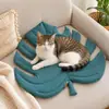 Novo colchão para gato de estimação, tapete de dormir para pet, macio e confortável, com acolchoamento espesso, tapete de chão universal para pets, suprimentos para pets