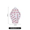 Pingente de Árvore de Natal Jingdezhen Decoração de Porcelana Azul e Branca Pingente Pequeno Vaso de General Vaso Pequeno Retrô Ornaments de Vento Criativos