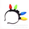 Amazon LED luminoso 4 focos/ojo de buey/expresión/estrella de cinco puntas diadema accesorios para el cabello diadema de 6 funciones