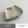 Prato de cerâmica com padrão de concha espiral estilo Wabi-sabi louça vintage prato de jantar prato para empratar sushi sashimi prato para sobremesas prato para lanches