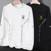 Camiseta base térmica de doble cara para hombre para otoño e invierno con cuello alto tipo tortuga, camiseta de manga larga con forro polar, camiseta interior de cuello medio