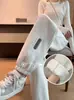 Calça de Maternidade Primavera Outono Roupa Externa Plus Veludo Engrossado 2026 Novo Estilo Calça Casual Quente Plus Size Petite Calça de Moletom Esportiva