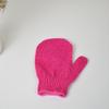 Fábrica venta al por mayor funda de bolsa Baño Baño guantes venta al por mayor pulgar toalla de baño cinco dedos frotado fuerte toalla de baño gris