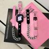 La nueva correa de cadena de doble círculo con combinación de colores Yk es adecuada para Applewatch iWatch 12ª Generación 11/10
