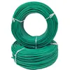 Cable de compensación de línea de medición de temperatura de silicona plegable tipo K enrollado cable de medición de temperatura de silicona impermeable flexible cadena de arrastre termopar