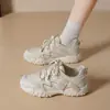 Sapatos de caminhada confortáveis e antiderrapantes, tênis esportivos para estudantes, sapatos casuais femininos respiráveis, tênis de treino alemães 2026, tecido da moda para outono