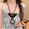 Accesorios de Ropa con Borlas de Estilo Bohemio Colgante de Flor Borla de Estilo Étnico Mariposa Vacaciones Accesorios para Clavícula Joyería