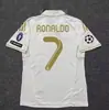 1112 Camisa do Real Madrid Casa Edição Liga dos Campeões Nº 7 Phnom Penh Cristiano Ronaldo Manga Curta Traje de Futebol Kaka Pepe Camisa do Real Madrid