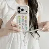 Estilo Desenho de Celebridade da Internet Adequado para Cordão de iPhone 17 Pro Max, iPhone 16, Suporte de iPhone 17 Pro, Capa de Celular iPhone 15/17