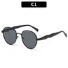 Gafas de sol nuevas de moda europea y americana, estilo vintage moderno, con un toque de alta gama, el mismo estilo que se populariza en internet, gafas con protección UV para hombres y mujeres