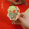 Ímãs de Geladeira de Shanxi Atrações Turísticas Populares Lembranças Culturais e Criativas Grutas de Yunxiang Ímãs de Geladeira de Metal Atacado em Estoque