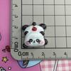 Scooter Cuentas Panda Lindo Dibujos Animados Resina Accesorios DIY Carcasa de Teléfono Horquilla Papelería Zapatos Accesorios Material