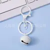 Set de llaveros de tres piezas con cierre de langosta en forma de ocho pintado de colores, accesorios de campana de color caramelo, joyería DIY, colgante para bolso