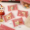Bolsas de Caramelo de Dibujos Animados, Bolsas para Empaque de Galletas de Copo de Nieve, Bolsas para Empaque de Snacks, Bolsas con Cierre Hermético para Regalos Navideños, Venta al por Mayor por Fabricante