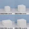 Cubos Geométricos de Espuma Branca Adereços para Tiro Fundo Guimei Papel de Fundo para Fotos Pequenos Enfeites para Fotografia