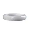 Pulsera de Jade Blanco de Xinjiang Natural al por Mayor de Fabricantes de Jade Transmisión en Vivo Pulsera de Jade de Seda Dorada de Grado A de Alta Calidad