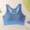 Ropa exterior de comercio exterior transfronteriza, Sujetador deportivo para mujer, Verano Yoga Fitness, Sujetador de soporte con hermoso diseño en la espalda, Transpirable de secado rápido sin costuras