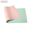 Stock Listo de Fábrica Pad para Ratón de Cuero, Alfombrilla Grande Impermeable para Escritorio de Computadora, Alfombrilla para Escritorio de Oficina, Bloc de Notas con Impresión de Patrones