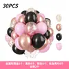 Amazon Set de 30 Globos Metálicos con Lentejuelas Arreglo de Cumpleaños Transfronterizo Decoración de Globos para Fiesta Feliz Boda