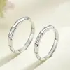 Bambu O Suficiente Para Te Amar Anel de Casal Masculino e Feminino Design de Nicho Ins Moda Simples Anel de Bambu Presente de Dia dos Namorados