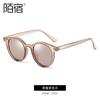 Nuevas Gafas de Sol Polarizadas de Mujer Coreanas de Montura Redonda Gafas de Sol Retro de Moda Trendy Montura Blanca GM AA Xu Hongdou