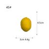 Simulação de limão simulação de espuma de frutas limão fatias de limão falsas decoração de casa fotografia adereços modelo Enfeites de hotel