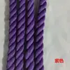 Cuerda de tendedero de mano de colores Nylon tejido Colcha Hecho a mano Decoración DIY Resistente al desgaste Trenzado Exterior para secar al sol Blanco