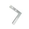 Escuadras de esquina de ángulo recto de hierro galvanizado Conectores de esquina en forma de L para muebles, gabinetes, puertas y ventanas Accesorios de ferretería estampada Procesamiento de galvanoplastia