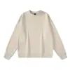 Comercio Exterior Transfronterizo Americano Pesado Tallas Grandes Hombre Felpa Verde Juvenil Cuello Redondo Sudadera Algodón Puro Moda Marca Gama Alta Personalizado
