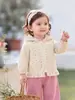 Ropa de Abrigo Otoñal con Capucha para Niñas Jellybaby Ropa de Bebé Floral de Otoño para Niños Impermeable Cárdigan para Niños de 5 Años
