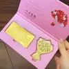 Ouro Puro 999, a Mais Bela Nota de Ouro para Mães, Caixa de Presente Romântica com Rosas, Presente de Feriado Recomendado para Namorada no Festival Qixi