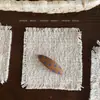Pinza para el pelo de tela ovalada con lunares estilo coreano, pinza para flequillo lateral, pinza BB linda, accesorio para el pelo