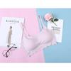 Anxin Segunda Geração Roupa Interior Sem Costura Feminina Sling Bonito Back Wrap Peito Push-up À Prova de Choque Esportes Sono Sem Costura Colete Feminino