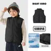 Chaleco Europeo para Niños Invierno Engrosado Top para Niños Nuevo Ropa para Niños Medianos y Grandes Ropa para Bebés Invierno Ropa de Moda