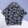 Camisa Hawaiana de Flores de Playa de Manga Corta para Hombre Holgada cec Super Fuego Estilo Puerto Retro Chaqueta Camisa Ropa de Hombre