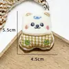 Broches de Pelúcia de Coelho e Urso, Acessórios de Decoração DIY para Roupas, Sapatos e Meias, Exclusivamente para Exportação Transfronteiriça