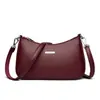 Bolsa Transversal Retro Transfronteiriça para Mulheres, Fashion e Tendência, Simples e de Alto Padrão, Bolsa de Ombro Estilosa, Versátil para o Dia a Dia, Bolsa de Braço