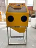 Máquina de Chorro de Arena de Agua Mediana Tipo Caja Xingyao Pulsera Pequeña Plateada Máquina de Chorro de Arena Antigua para Eliminar Óxido y Piel de Oxidación