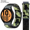 Para relógio Samsung 4 pulseira de nylon camuflada Huawei GT3 20/22mm pulseira de relógio inteligente