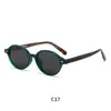 Gafas de sol Propionate Pin en stock de fábrica Protección solar para exteriores Protección UV Gafas de sol para mujer Tr Pin Plano Gafas de sol polarizadas
