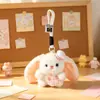 Boneca de Pelúcia de Coelho Fofa e Adorável, Brinquedo de Coelhinho Versátil e Divertido, Pingente de Bolsa, Brinquedo de Desenho Animado, Presente para Meninas