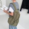 Mochila de nailon simple Mochila para mujer Verano Estilo coreano Para ir al trabajo Gran capacidad Ligera Bolsa escolar para estudiantes Ligera Para ir al trabajo